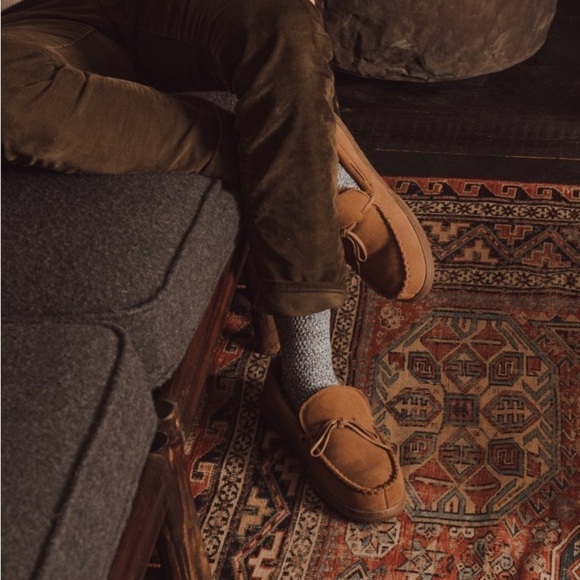 MUK LUKS Men's Paul Printed Berber Suede
Slipper-Tan 11 nwt - Picture 5 of 7